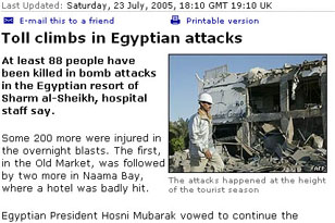 Terrorist Attack, 2005
